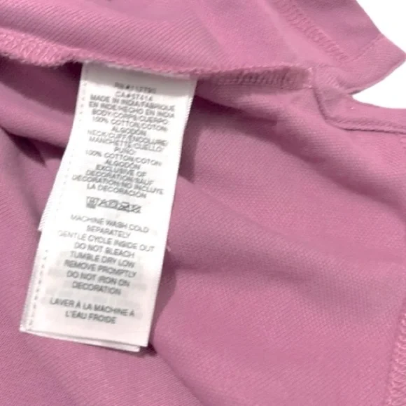 NWT True Religion Men's Designer Cotton Logo Polo MAUVE ORCH